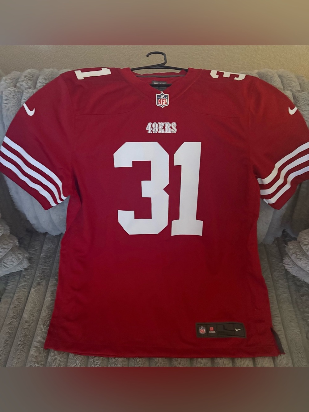 Men’s NFL San Francisco 49ers Football Jersey #31